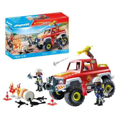 Playmobil - Camion de pompieri Playmobil - imagine 7